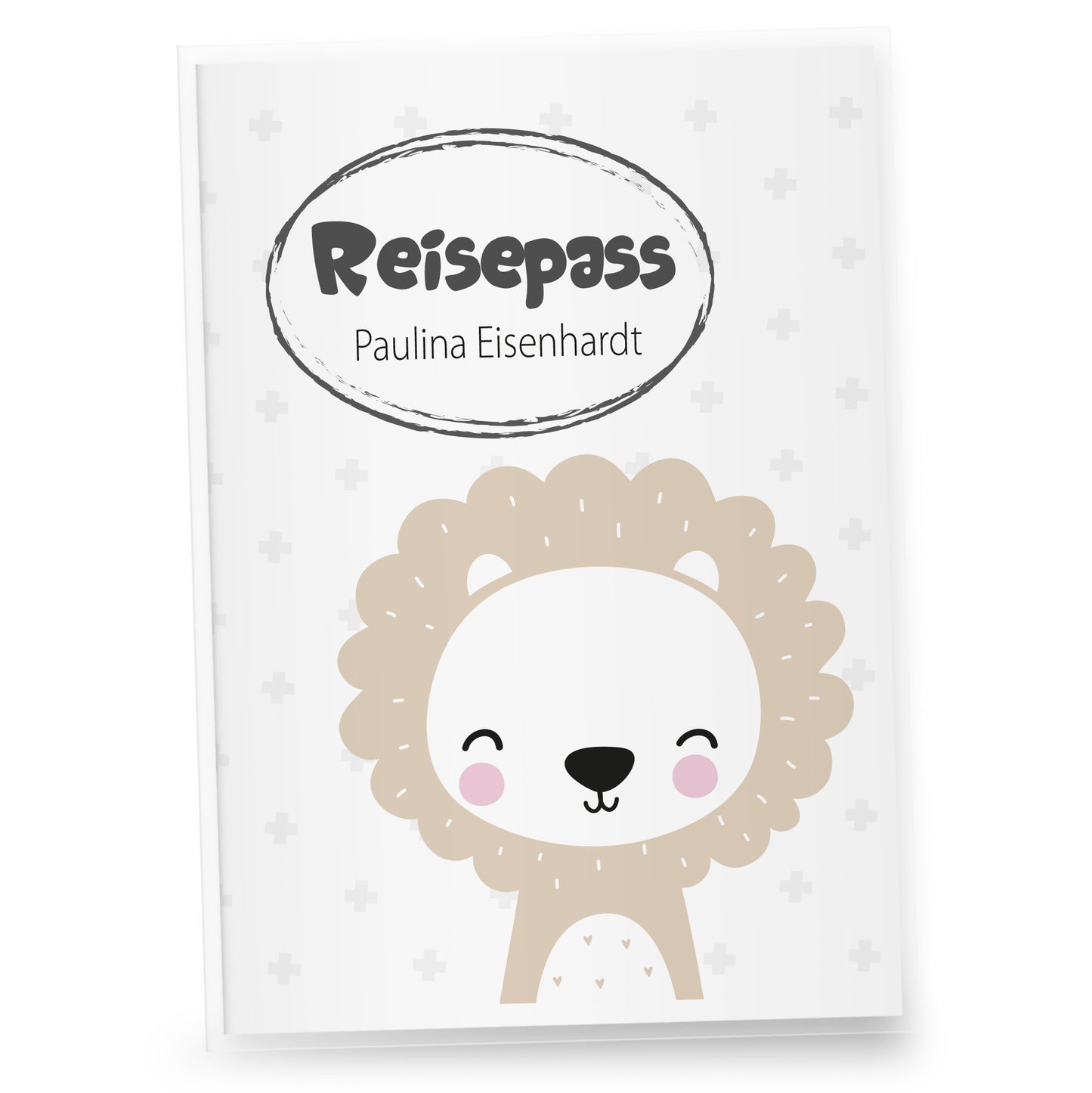 Kinder_Reisepasshülle_mit_Namen_waldtiere_löwe