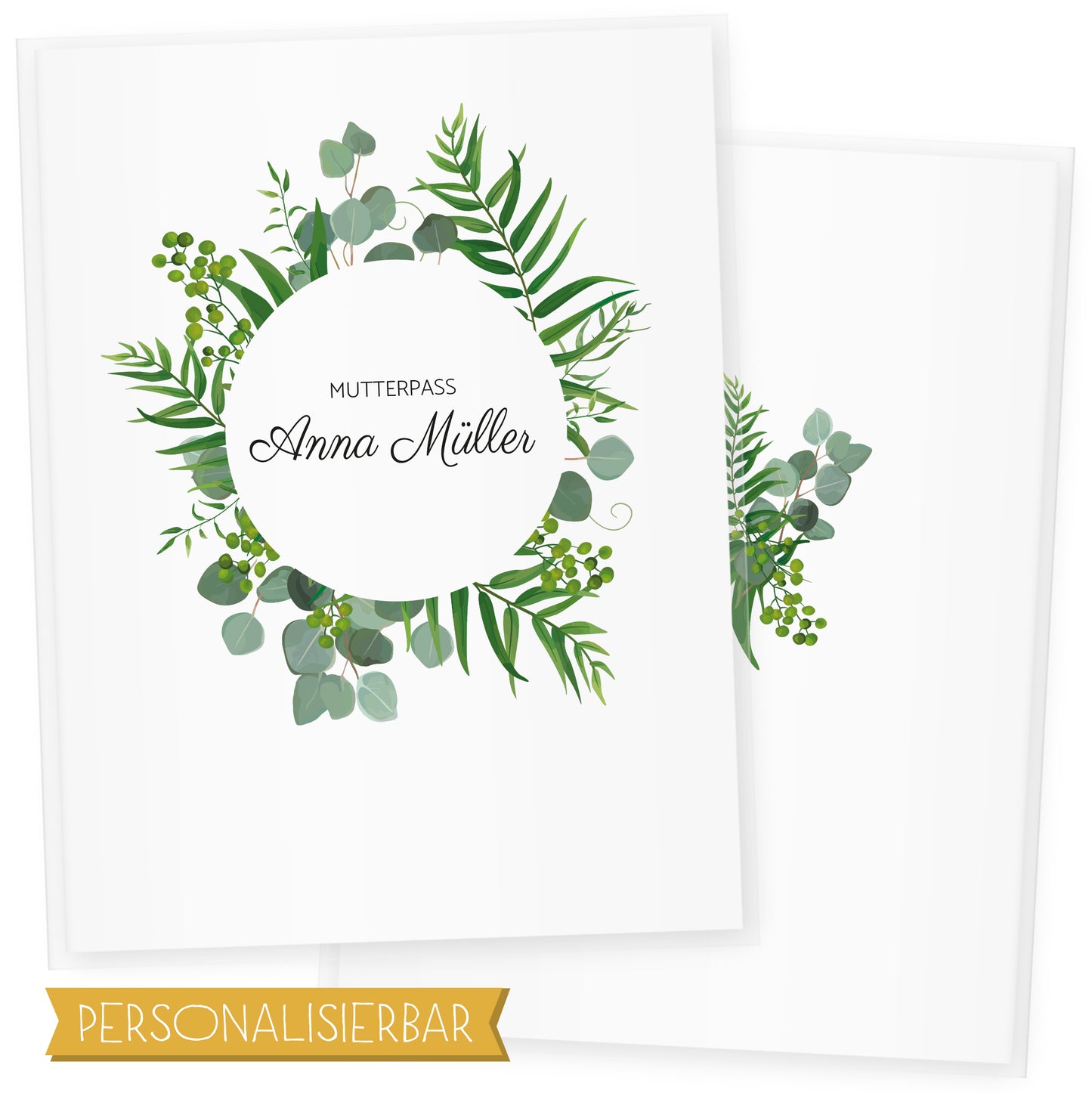 Mutterpasshülle personalisiert, Boho 2 - Little Fairy Tales