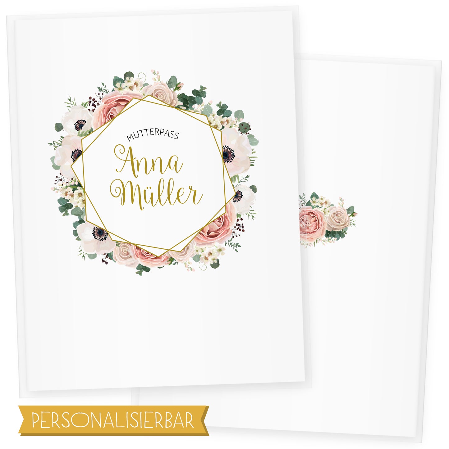 Mutterpasshülle personalisiert, Boho 4 - Little Fairy Tales