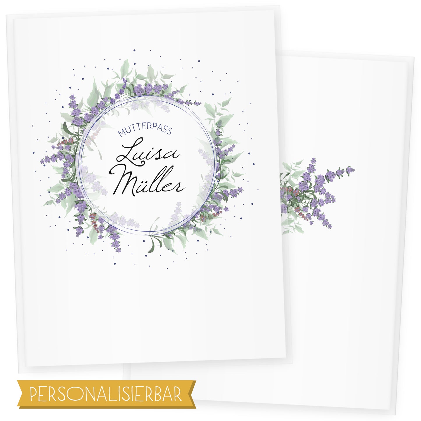 Mutterpasshülle personalisiert, Boho 6 - Little Fairy Tales