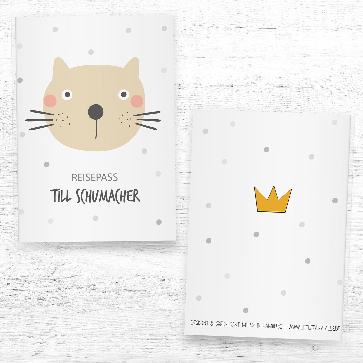 Kinder_Reisepasshülle_mit_Namen_nordic_tiere_katze