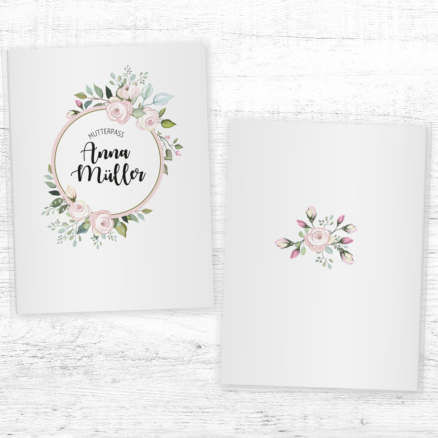 Mutterpasshülle personalisiert, Boho 3 - Little Fairy Tales