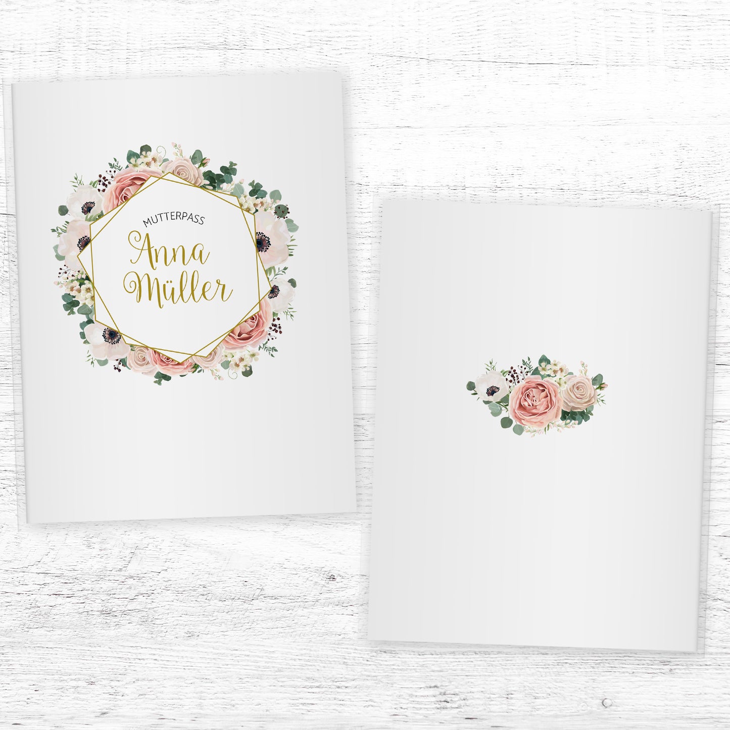 Mutterpasshülle personalisiert, Boho 4 - Little Fairy Tales
