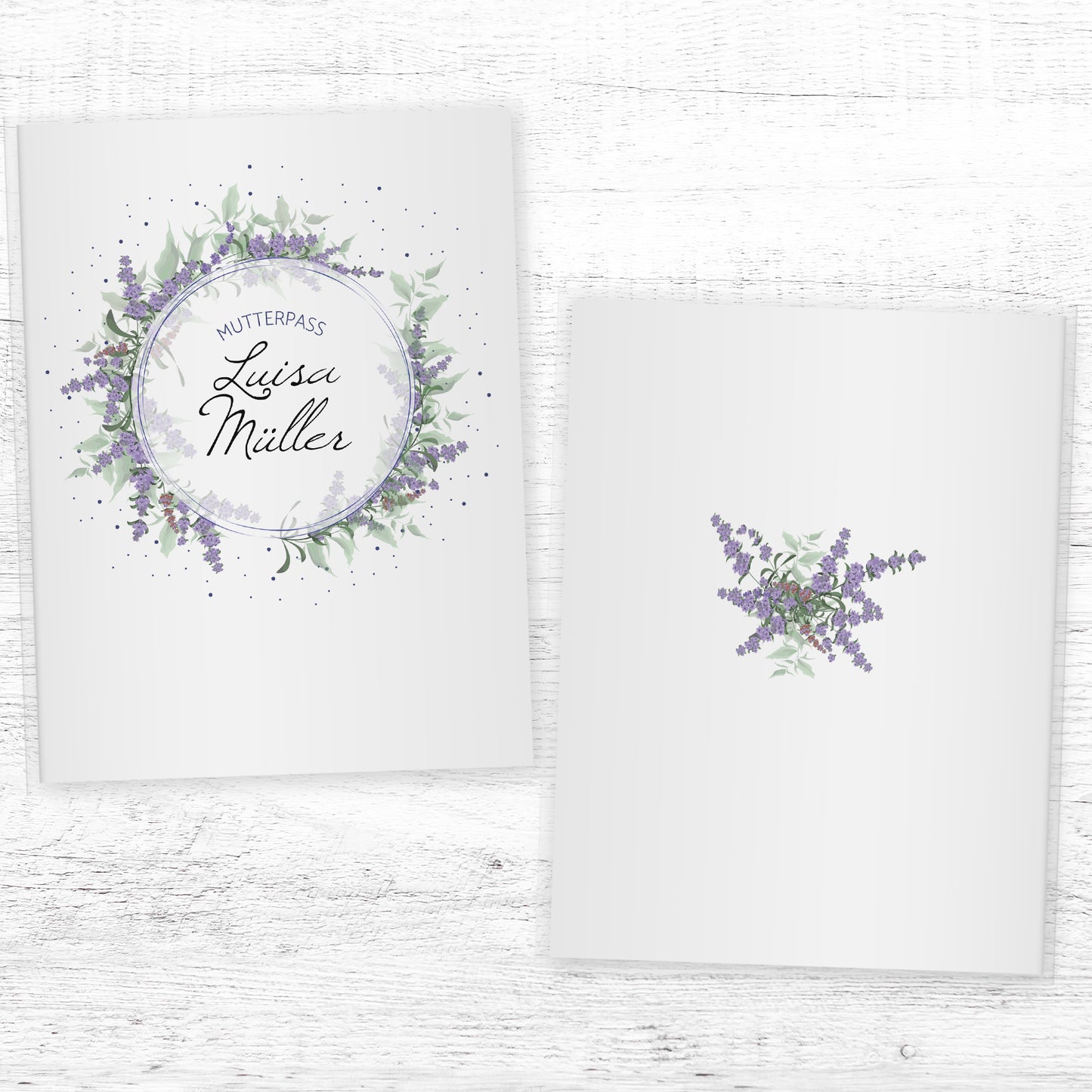 Mutterpasshülle personalisiert, Boho 6 - Little Fairy Tales