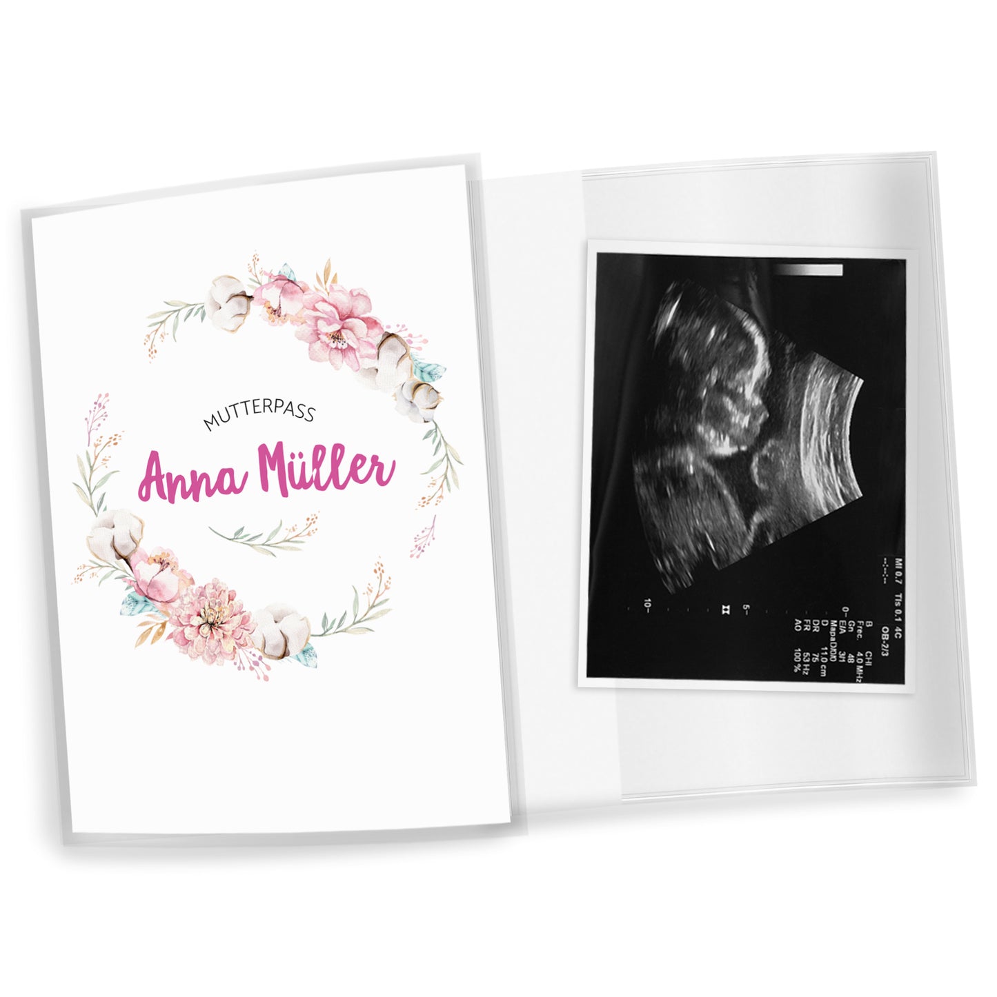 Mutterpasshülle personalisiert, Boho 1 - Little Fairy Tales