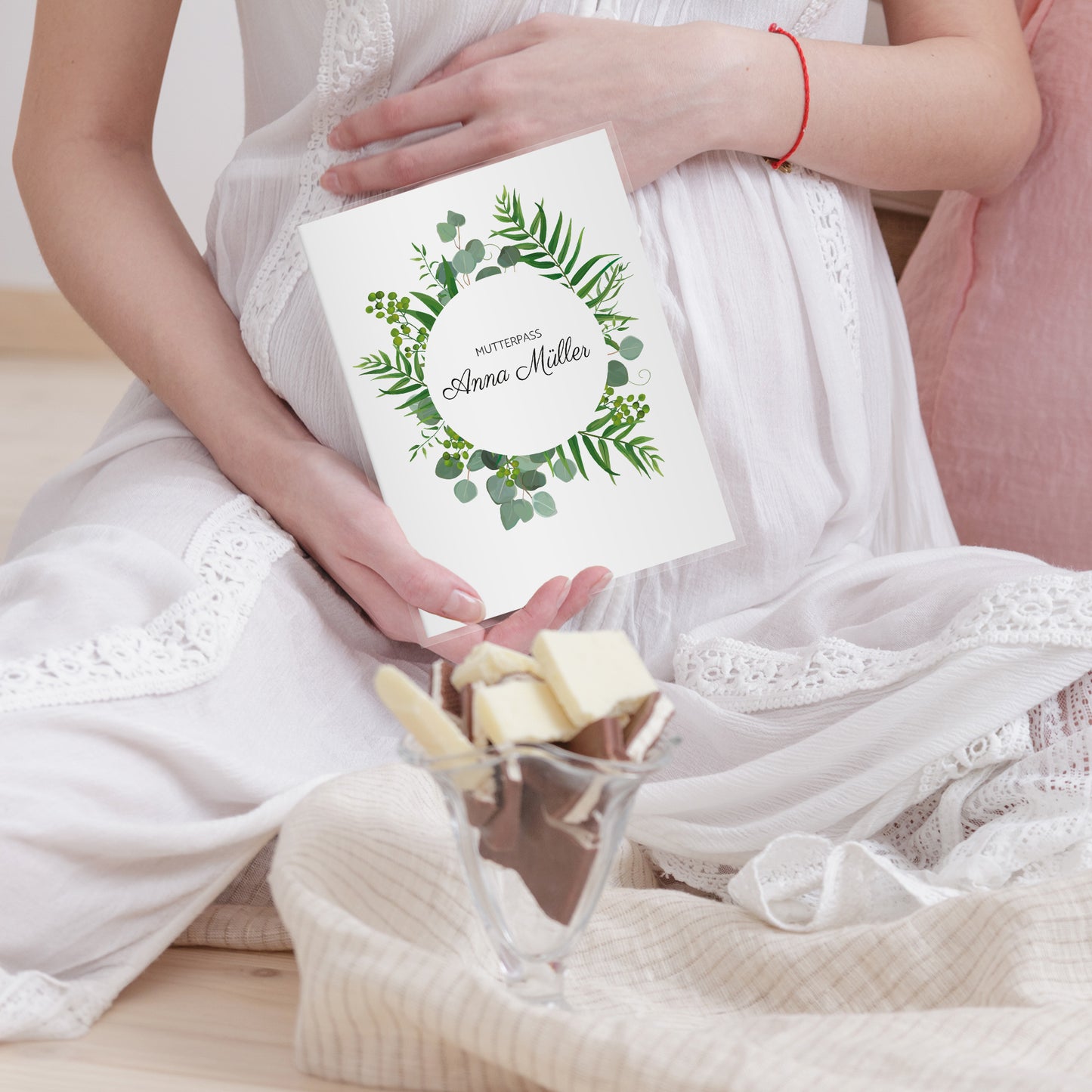 Mutterpasshülle personalisiert, Boho 2 - Little Fairy Tales