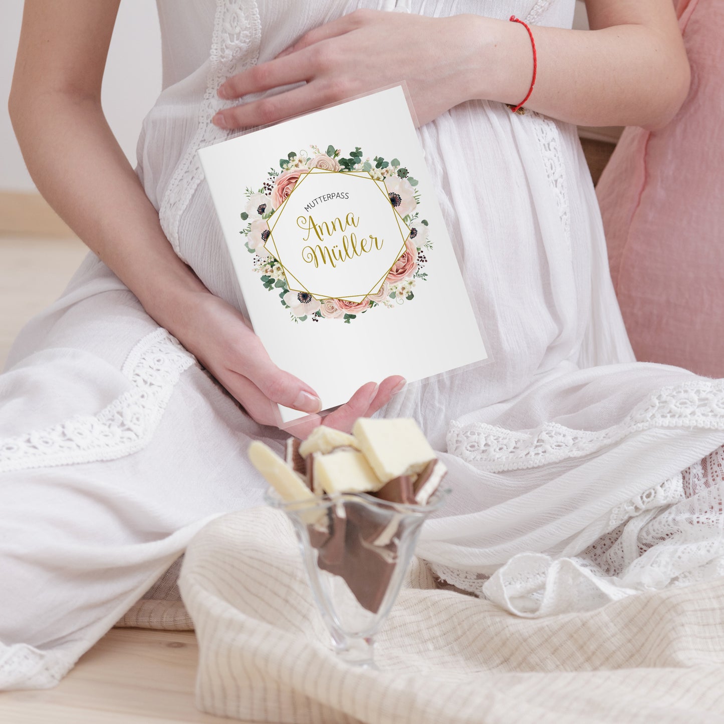Mutterpasshülle personalisiert, Boho 4 - Little Fairy Tales