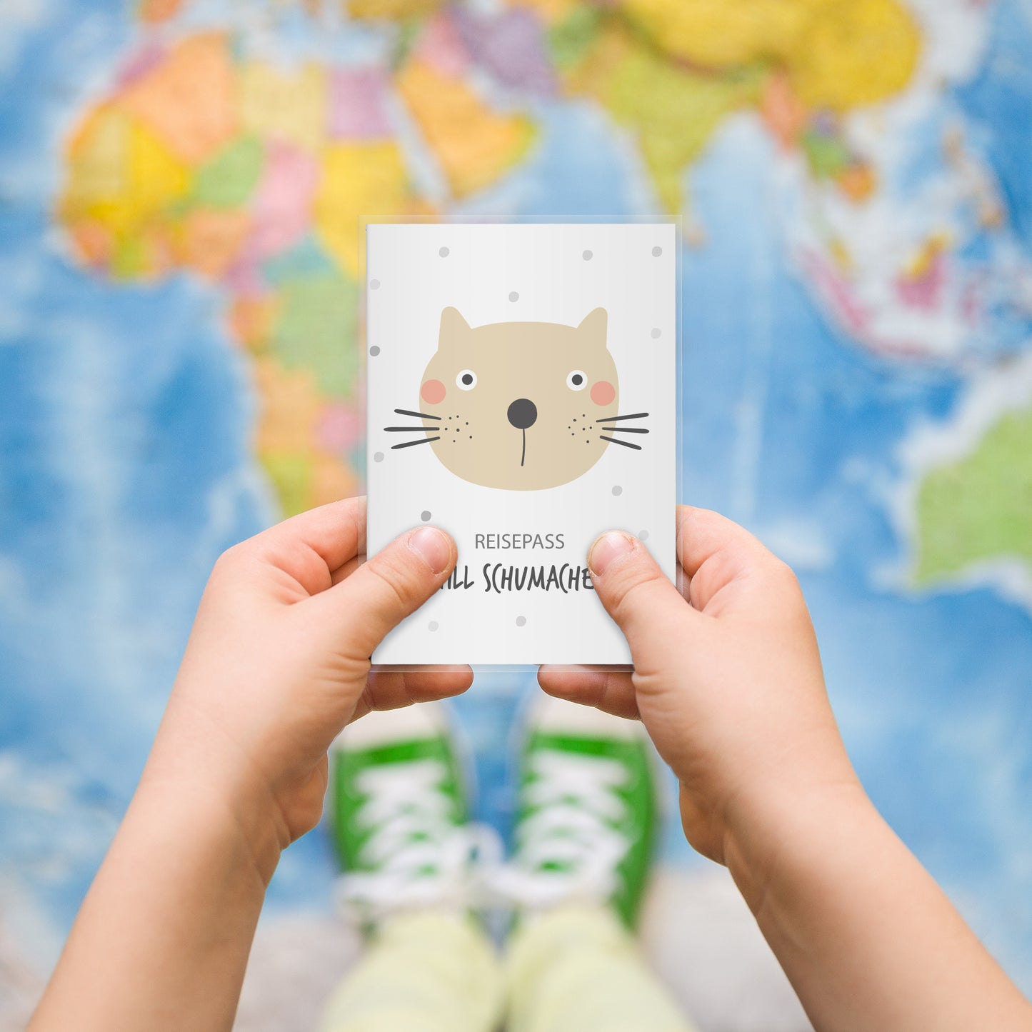 Kinder_Reisepasshülle_mit_Namen_nordic_tiere_katze