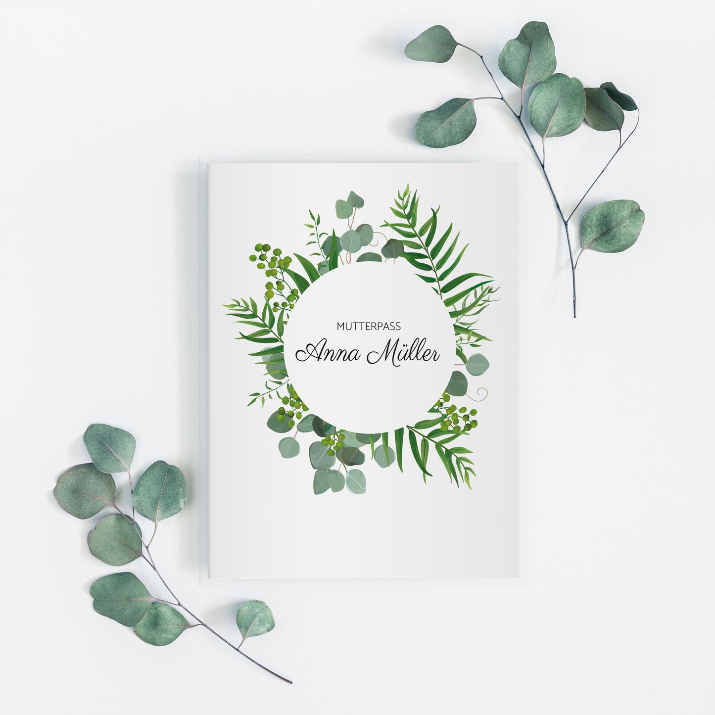 Mutterpasshülle personalisiert, Boho 2 - Little Fairy Tales