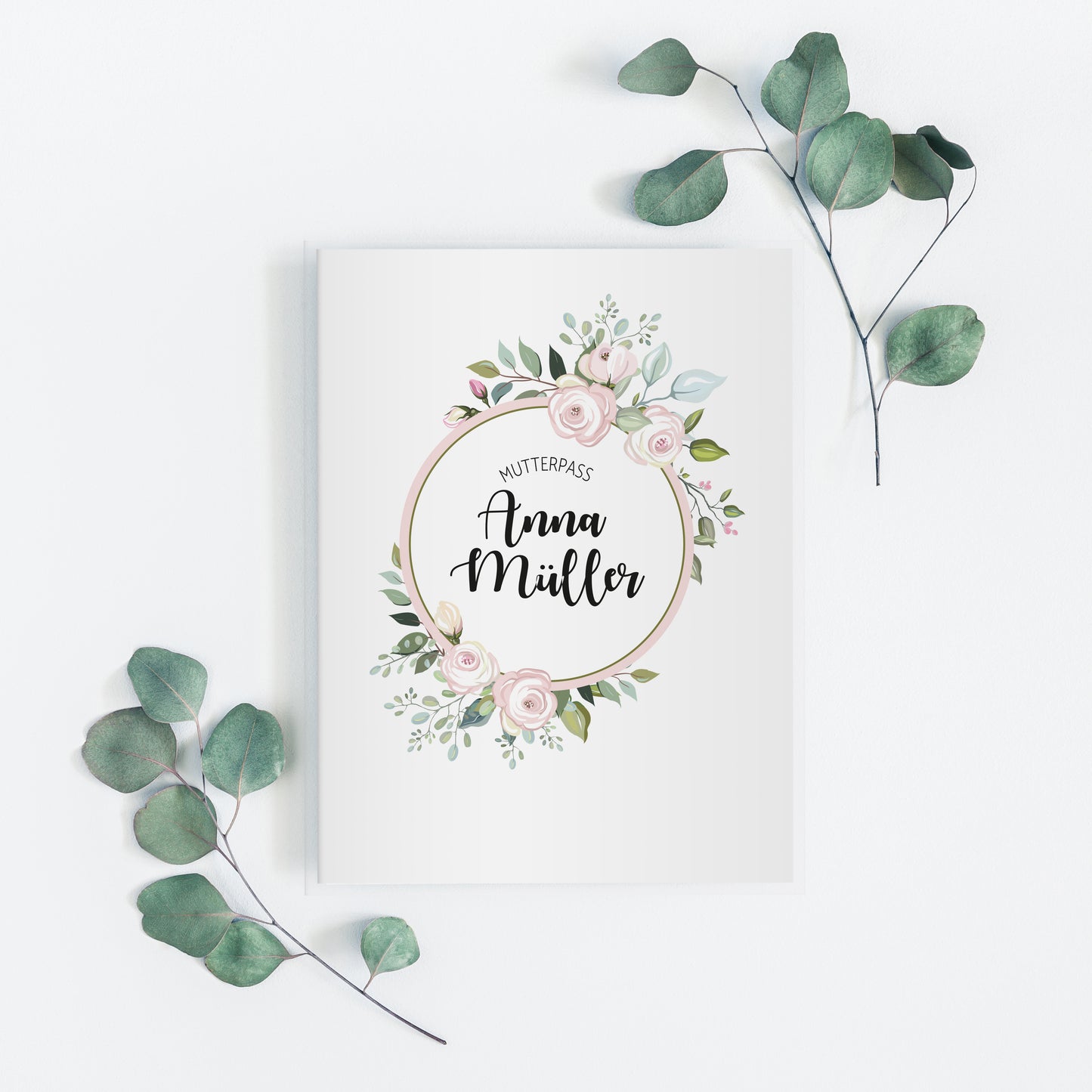 Mutterpasshülle personalisiert, Boho 3 - Little Fairy Tales