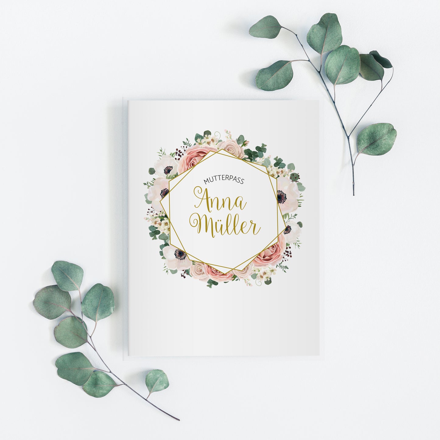 Mutterpasshülle personalisiert, Boho 4 - Little Fairy Tales