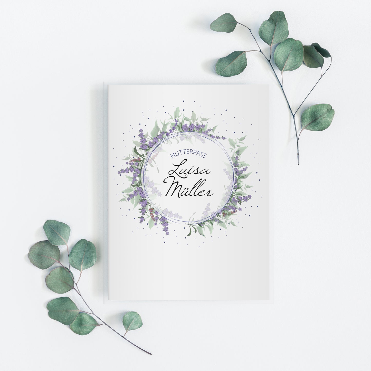 Mutterpasshülle personalisiert, Boho 6 - Little Fairy Tales
