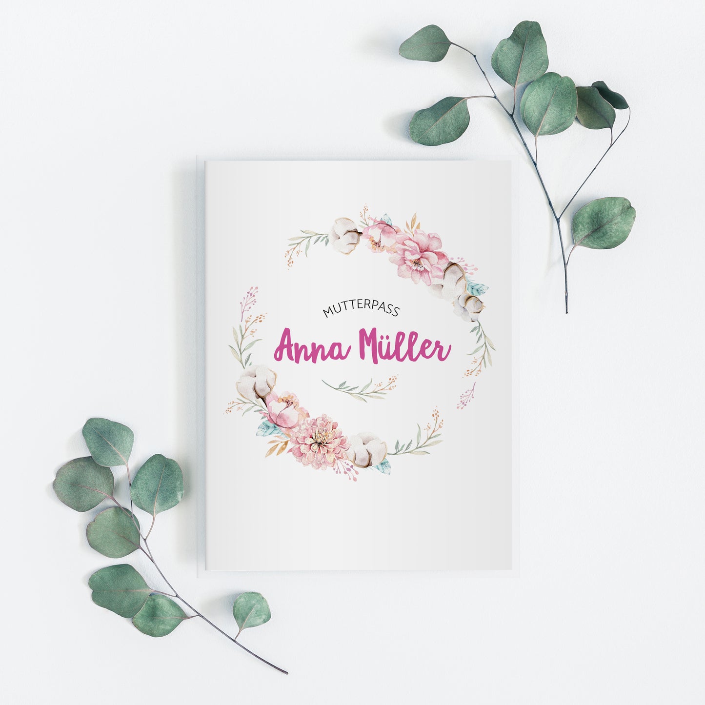 Mutterpasshülle personalisiert, Boho 1 - Little Fairy Tales