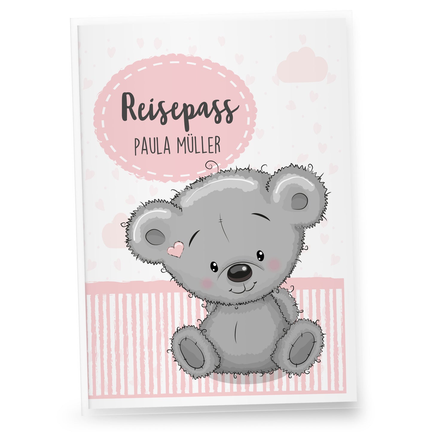 Kinderreisepasshülle-personalisiert-Reisepasshülle_tiere_koala_rosa