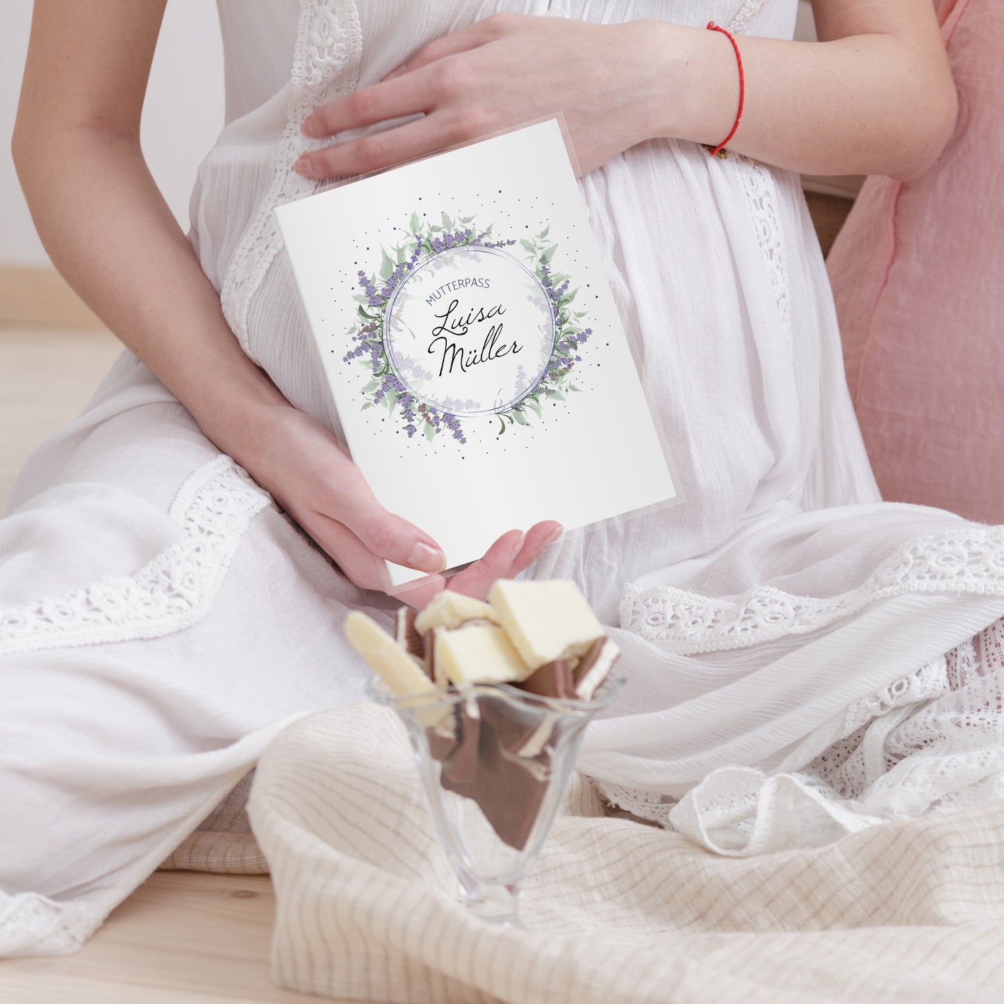 Mutterpasshülle personalisiert, Boho 6 - Little Fairy Tales